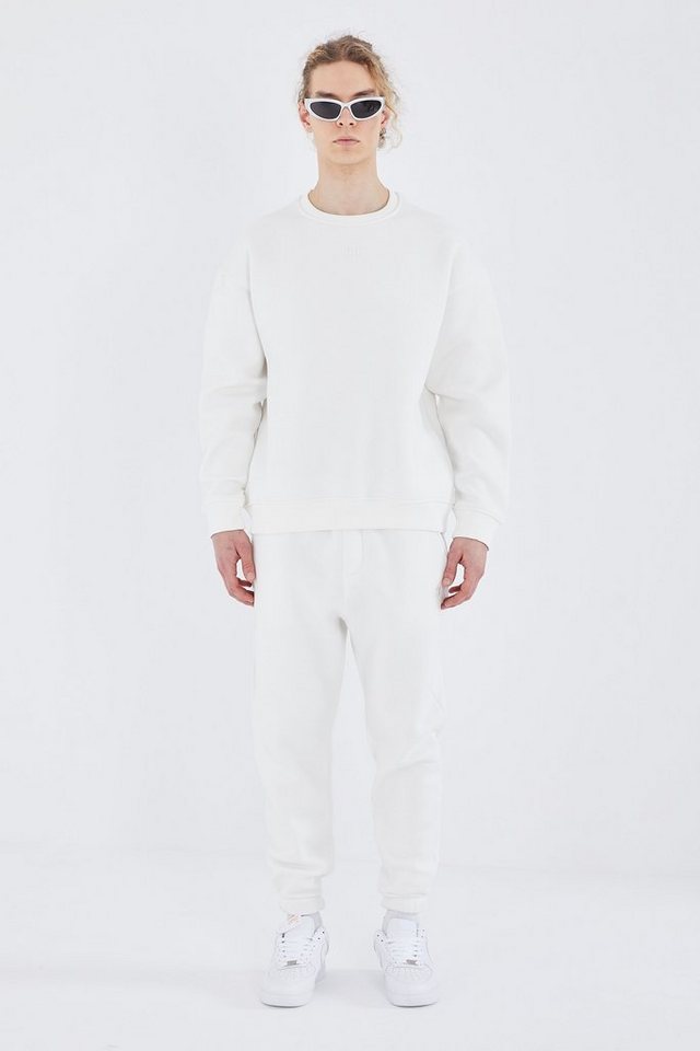 COFI Casuals Jogginganzug Basic Jogger Set Pullover Jogginghose Oversize Fit COFI Casuals Jogginganzug Basic Jogger Set Pullover Jogginghose Oversize Fit von COFI Casuals