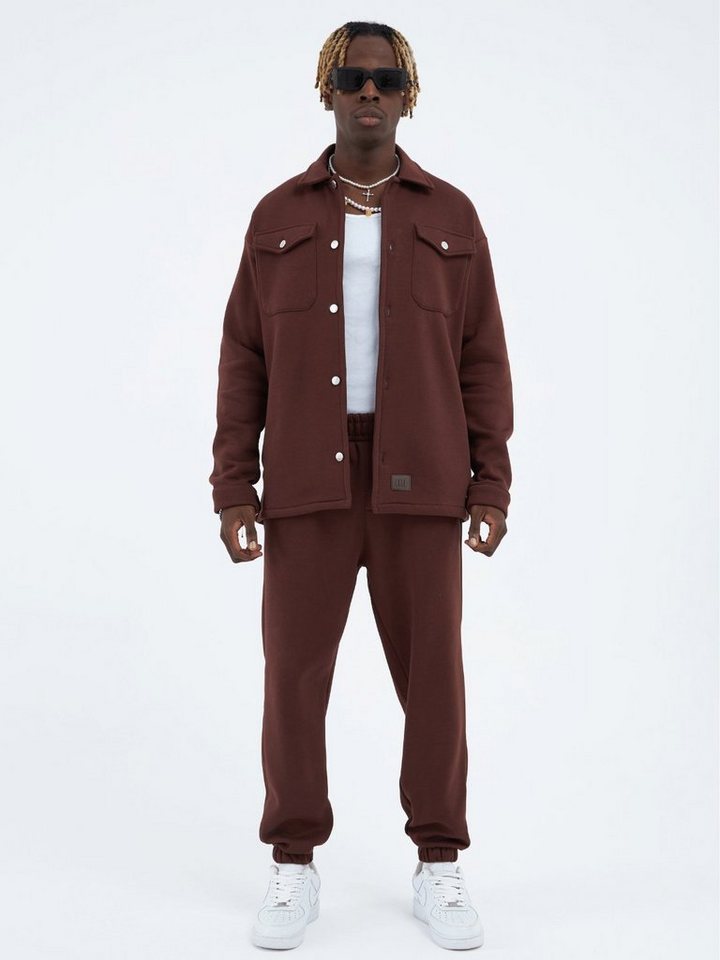 COFI Casuals Jogginganzug Jacke Jogginghose Set Oversize Jogger Hemdjacke COFI Casuals Jogginganzug Jacke Jogginghose Set Oversize Jogger Hemdjacke von COFI Casuals