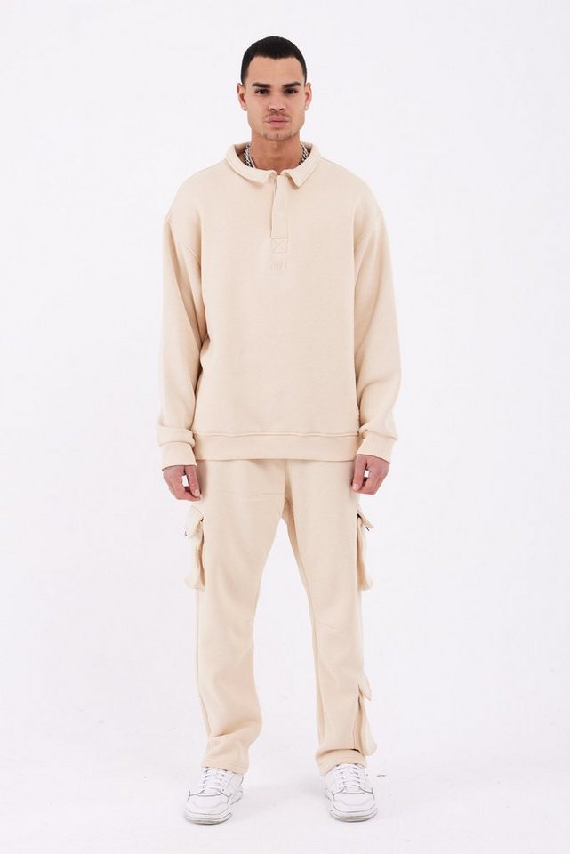 COFI Casuals Jogginganzug Jogginganzug Set Baumwolle Jogger Hoodie Pullover Oversize Fit von COFI Casuals