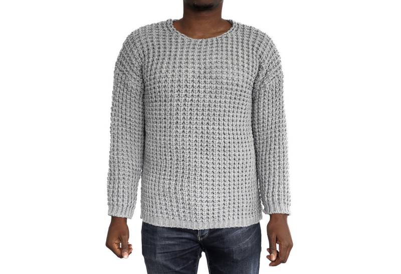 COFI Casuals Strickpullover Casual Herren Strickpullover mit Rundhals-Ausschnitt von COFI Casuals