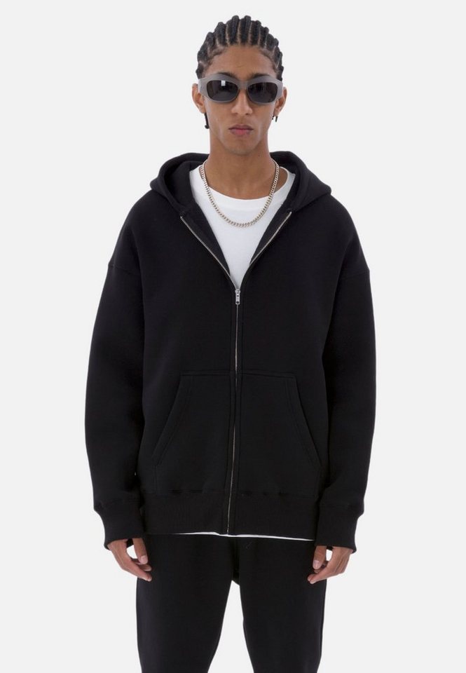 COFI Casuals Sweatjacke Basic Oversized Zip-Hoodie, Premium Herren & Damen Sweat-Jacke von COFI Casuals