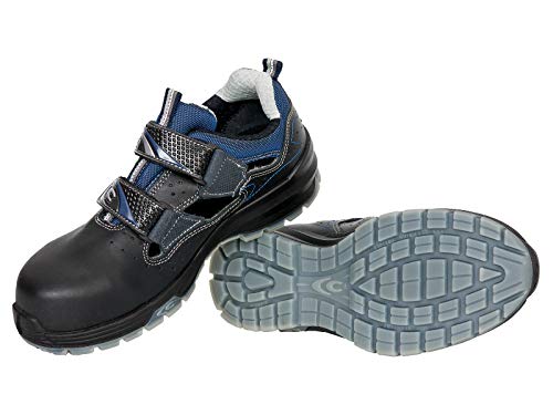 Arbeitssandale Arbeitsschuhe Sicherheitsschuhe S1P ESD Schutzkappe (BRC-Jungle) (43) von COFRA