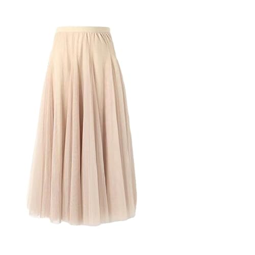 Damen Lang Tüllrock Röcke für Damen Prinzessin Ballettrock A-Linie Unterrock für Karneval Hochzeit Party (O) von COGOALL