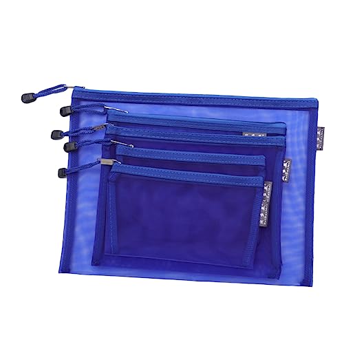 COHEALI 5st Federmäppchen Halter Für Stiftbeutel Make-up-Organizer-geldbörse Zip-dokumentenhalter Kleine Schminktasche Reißverschlusstasche Geburtstagsgeschenk A4 Bilden Reisetasche von COHEALI