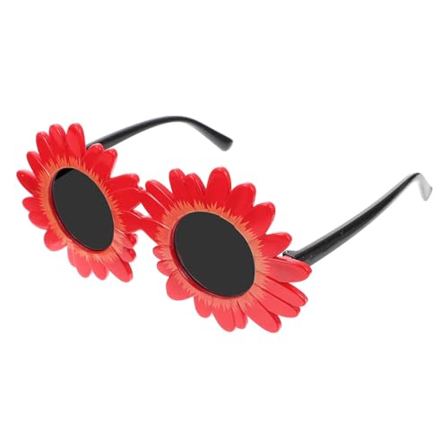 COHEALI 1 Paar Sonnenbrille Modebrillen für Kinder blumen brille fasching party sunglasses decors kindersonnbrillen kids sunglasses niedlich schmücken Gänseblümchen Gläser Baby Geschenk ac von COHEALI