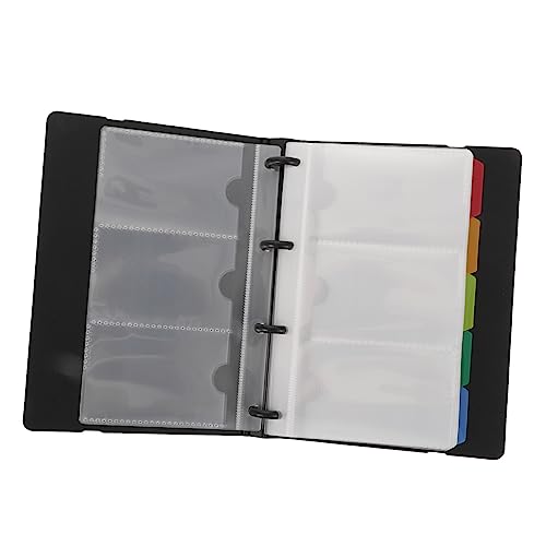 COHEALI 3 STK Loseblatt-Visitenkartenbuch kreditkartenhalter Credit Card Holder Kartenorganisator Kartenschutzhülle Namenskartenhalter Namenskartenträger tragbar Geschäftskartenhalter pp von COHEALI