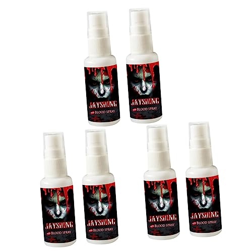 COHEALI 3 Stück 2 Sprühen Von Gefälschtem Plasma Kunstblut Blutspritzer Halloween Halloween-blut-make-up Theater-make-up-blut Blutpulver Maisstärke Fortschrittlich Make-up-fixierungsspray von COHEALI