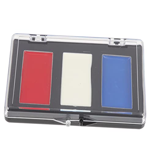 COHEALI 3st Farben Make-up-malerei Gesichtsfarbe Gesichts- Und Körperbemalung Ausgefallene Schminkfarbe Gesichts-make-up-palette Schminkset Für Wunden Aluminium Einstellen Kind Weihnachten von COHEALI