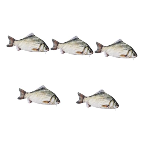 COHEALI 5 Stück Simulierter Fisch Stiftbeutel Stiftaufbewahrungsbeutel Stiftbeutel Schreibwarenhalter Federmäppchen Stiftbehälter Schreibwaren Organizer Bleistift von COHEALI