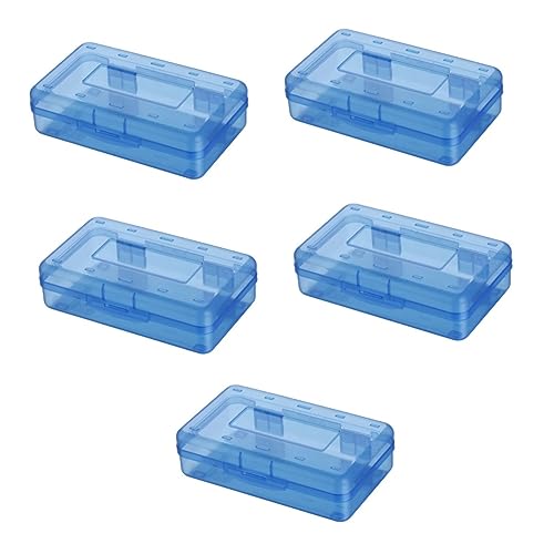 COHEALI 5St Mäppchen aufbewahrungsdose Storage Boxes stifteetui kalemlik Pencil Holder büro bedarf Pen Holder Kugelschreiber Halterung schulsachen Bleistift Schreibwaren-Box Kind Plastik von COHEALI