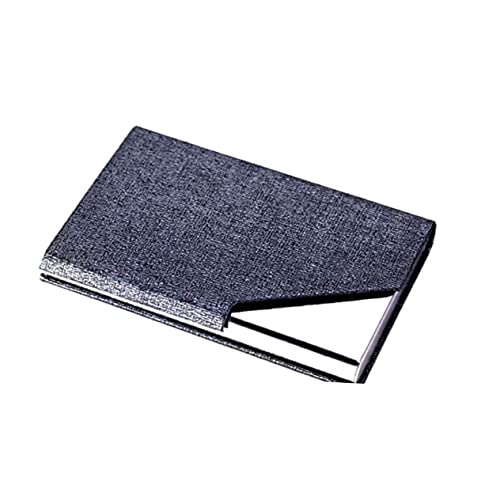 COHEALI Namensträger kreditkartenhalter Credit Card Holder Kartenetui aus Leder Karten-ID-Etui-Halter Wallet Autohalterung Namensfall Geschäftsfall Stahl Visitenkartenetui Karton Mann von COHEALI