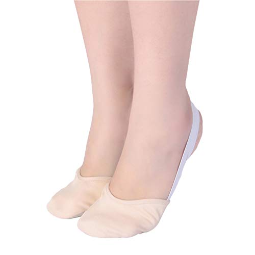 COHEALI Drehsocken Turnen Halbe Sohle Pirouette Kinder Balletttanz-Zehensocke - rutschfeste Tanzsocken Ballettbodensocken Zehenschutzkissen () Drehsocken Turnen Pirouette Schuhe von COHEALI