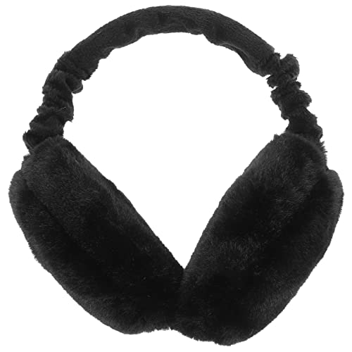 COHEALI Einstellbare Plüsch Ohrenschützer Für Damen Und Mädchen Winter Earmuffs Für Optimale Wärme Und Style Schwarz von COHEALI