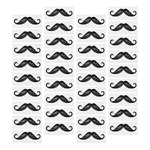 COHEALI Haarentfernung Bart Aufkleber 50 Stück Nasenhaarentferner Bart Enthaarung Aufkleber Gesicht Nase Haarreinigung Wachsen Aufkleber von COHEALI