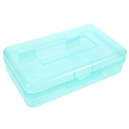 COHEALI Kasten Transparentes Federmäppchen für Kunststudenten Kinder federmäppchen Plastic Pencil Box Band-Aufbewahrungsbox Bleistiftbox aus niedlich Verpackung von COHEALI