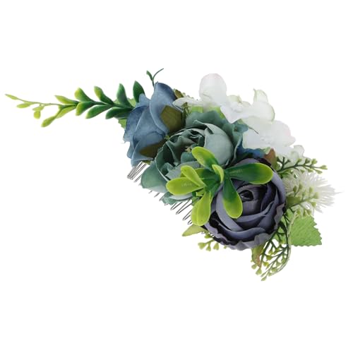 COHEALI Haarkämme Für Damen – Blumen-haarspange – Haarschmuck Für Die Braut – Dekorative Seitliche Haarkämme – Elegante Rosen-haarnadel COHEALI Haarkämme Für Damen – Blumen-haarspange – Haarschmuck Für Die Braut – Dekorative Seitliche Haarkämme – Elegante Rosen-haarnadel von COHEALI