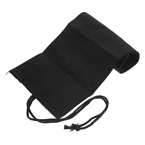 COHEALI Rollen Mäppchen Stifthalter Stift-Organizer Make-up-Tasche Tasche Für Büromaterial Buntstiftträger Kosmetikpinsel Verziehen Buntstiftetui Mädchen Segeltuch Stift Vorhang Handbuch von COHEALI