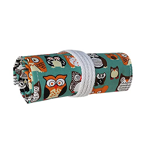 COHEALI Rollen Mäppchen Cartoon Stift Fall Rollbeutel Machen Pen Roll up Fall Roll Pen Organizer Stift Rolltasche Bettwäsche Aus Baumwolle Reisen Hohe Kapazität Aufbewahrungstaschen von COHEALI