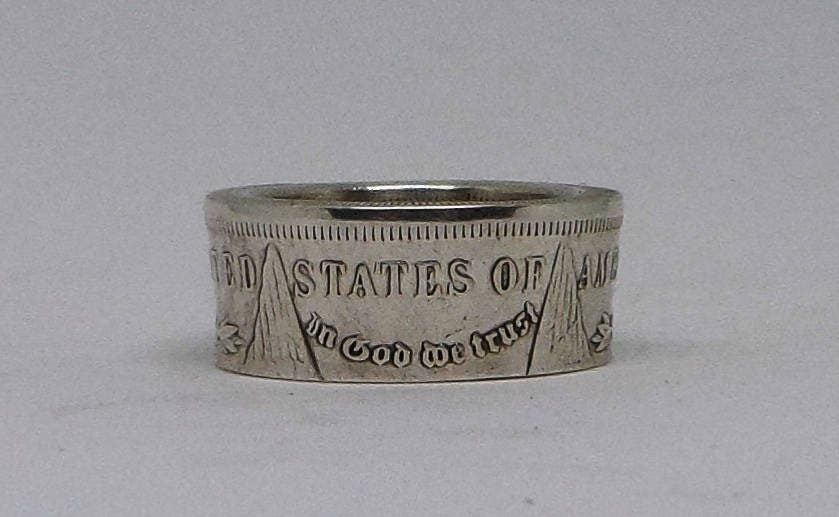 Coinring Aus Morgan Silber Dollar in Den Größen 9 - 15 Coinring Aus Morgan Silber Dollar in Den Größen 9 - 15 von COINRINGSandTHINGS