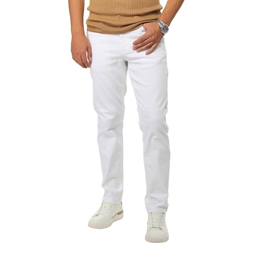 COLAC Tim Massiv Weiß – Die perfekte Schützenfest-Hose für Tradition und Stil (DE/NL/SE/PL, Bundweite & Schrittlänge, 30, 36, 1, Perl-Weiß) von COLAC Jeans