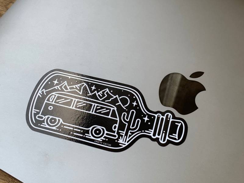 Vanlife Vinyl Sticker, Für Alle Campervan Fans Designed Und Produziert Von Cold Up North von COLDUPNORTHUK