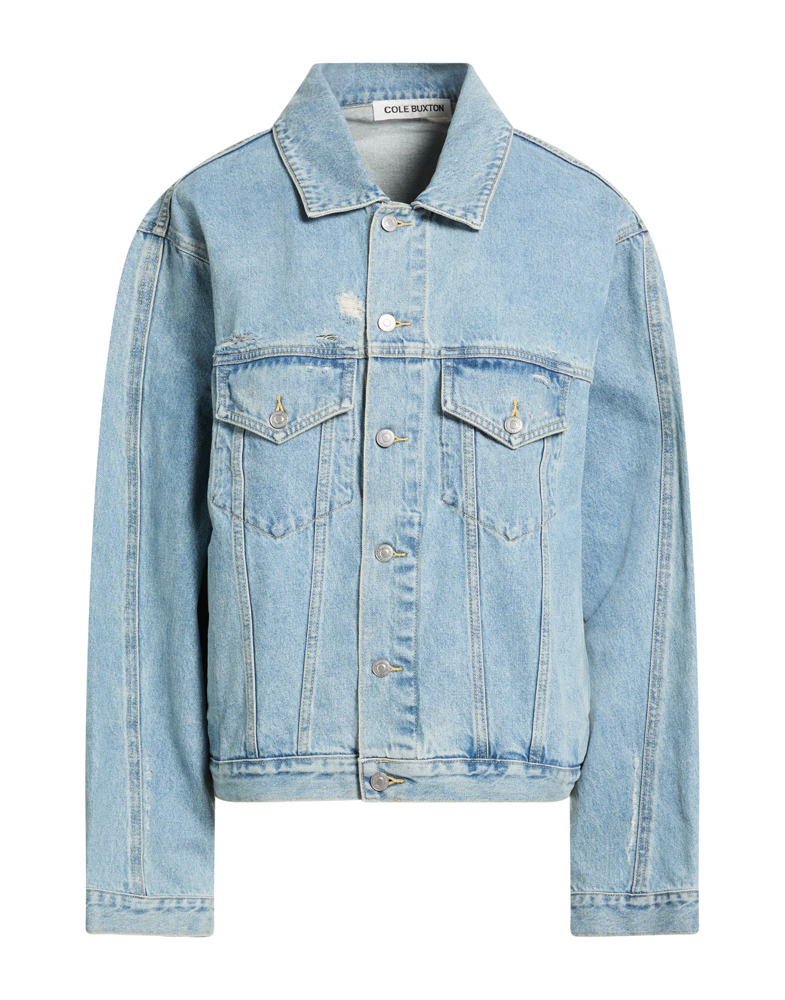 COLE BUXTON Jeansjacke/-mantel Herren Blau von COLE BUXTON