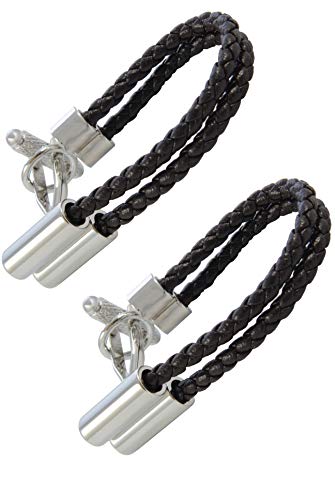 COLLAR AND CUFFS LONDON Manschettenknöpfe Herren Braun - Mit Box - Wrap Around - C Design - Doppelzopf - Langlebiges Messing - Braun und Silber Farben - Kunstleder Zopf - EIN Paar COLLAR AND CUFFS LONDON Manschettenknöpfe Herren Braun - Mit Box - Wrap Around - C Design - Doppelzopf - Langlebiges Messing - Braun und Silber Farben - Kunstleder Zopf - EIN Paar von COLLAR AND CUFFS LONDON