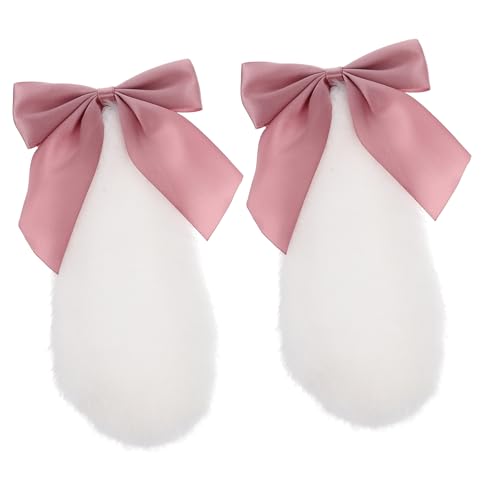 COLLBATH 1 Paar Haarspangen Mit Hasenohren Bunny-ohren Diy-haare-accessoires Für Kinder Halloween-kostüm-schmuck von COLLBATH