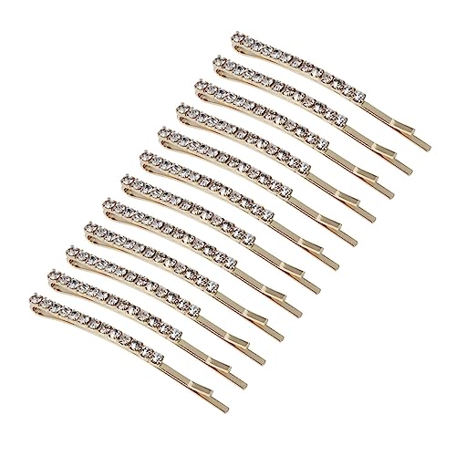 COLLBATH 12 Stück Haarspangen Mit Strasssteinen Elegante Haarspangen Für Damen Und Mädchen von COLLBATH
