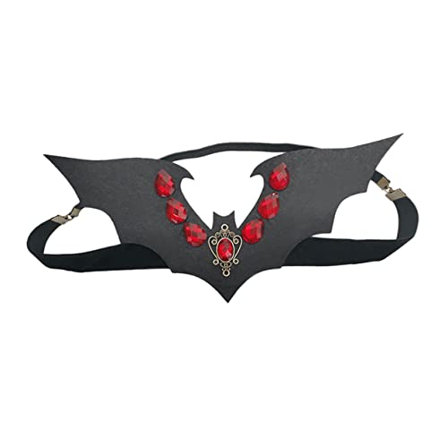 COLLBATH 1stück Halloween Fledermaus Haarband Lustiges Und Auffälliges Kostümzubehör Für Frauen Für Halloween Und Karnevalspartys Elastisches Design Für Optimalen Tragekomfort von COLLBATH