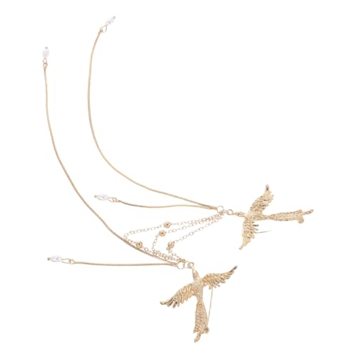 Brosche mit Quasten Imitationsperlen Vintage Tier Anstecknadel für Anzüge Schals Hüte Leichtem Stilvolles Accessoire für Damen von COLLBATH