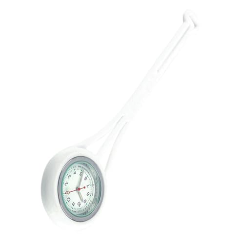 COLLBATH Taschenuhr Für Krankenschwester Runde Uhr Aus Silikon Langlebig Und Praktisch Für Tägliche Arbeit von COLLBATH