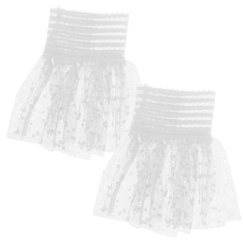 COLLBATH Spitzenmanschetten Falsche Ärmel Damen Handmanschetten Spitzenarmbänder Abnehmbar Für Handgelenke Kostüm Accessoires von COLLBATH