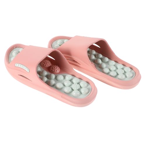 COLLBATH 1 Paar Massage Slipper für Männer und Rutschfeste Schnell Trocknende Duschsandalen mit Fußmassage Design für Badezimmer und Zuhause und Atmungsaktiv für Innenräume von COLLBATH
