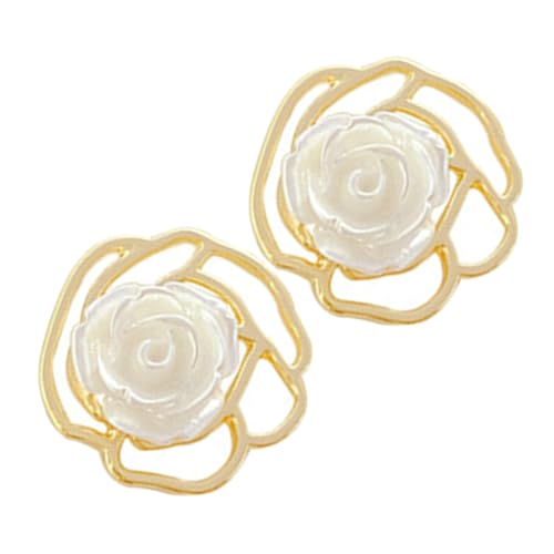 COLLBATH 1 Paar Ohrringe Ohrstecker Blumenohrring Blumenschmuck Ohrring Schmücken Plastik Fräulein Mädchen von COLLBATH