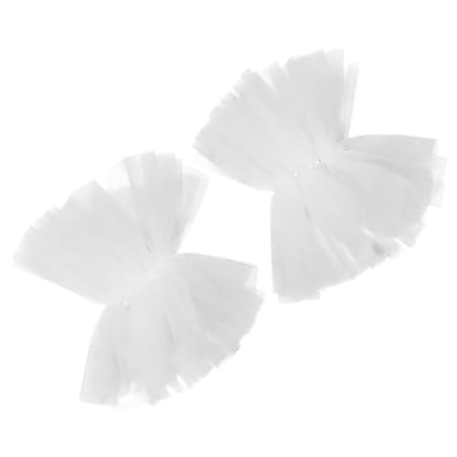 COLLBATH Ärmelmanschetten Für Damen Perlenhandgelenkmanschetten Schickes Handgelenk-armband Modisches Kleidungsaccessoire Aus Organza Elegant Und Vielseitig Für Verschiedene Anlässe von COLLBATH