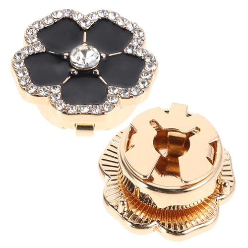 COLLBATH 1 Paar Strassschalenschellenbläschen Strass -manschettenknöpfe Manschettenknöpfe Knöpfe Manschettenknöpfe Hengte Für Frauenhemden Schmuckzubehör von COLLBATH