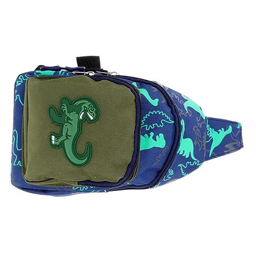 COLLBATH 1 STK Dinosaurier-gürteltasche Für Kinder Schöne Bauchtasche Dinosaurier-Brusttasche Moderucksack Umhängetasche Für Kinder Kleinkind Gürteltasche Karikatur Reisen Sporttasche Nylon von COLLBATH