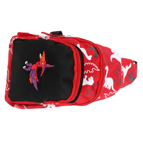 COLLBATH 1 STK Dinosaurier-Gürteltasche für Kinder Kinderhandtasche Kinder Bauchtaschen Kinder Geldbörse Geldbörsen schöne Bauchtasche Kindertasche Mode Brusttasche Hosenträger Kleinkind von COLLBATH