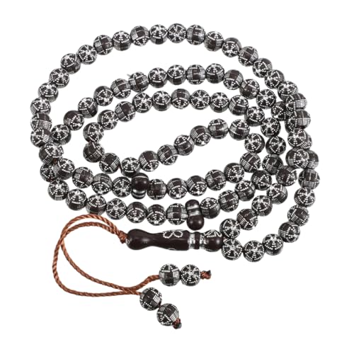 COLLBATH 1 Saite Handgefertigte Muslimische Gebetsperlen Perlen Tasbih Armband für Gebet und Meditation Traditionelles Rosary Armband Handwerkskunst und Kulturelle Bedeutung von COLLBATH