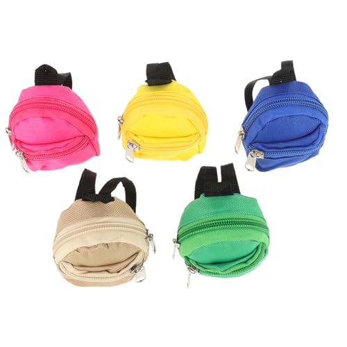 COLLBATH Mini-Taschen-schlüsselanhänger Aus Nylon Praktisch Und Langlebig Mit Reißverschluss Für Münzen Schöner Geldbörsenanhänger von COLLBATH