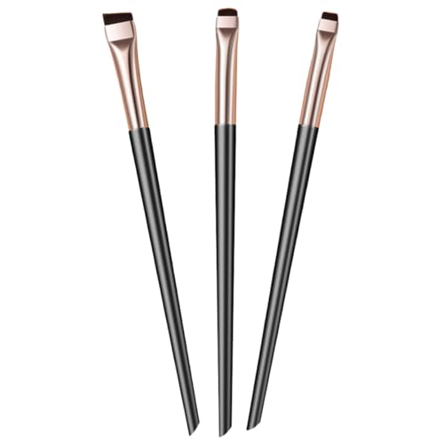 COLLBATH 1 Satz Eyeliner Pinsel Set Teiliges Abgewinkeltes Make Up Werkzeug für Präzises Auftragen von Eyeliner für Kosmetikliebhaber und Anfänger Bequem für Unterwegs von COLLBATH