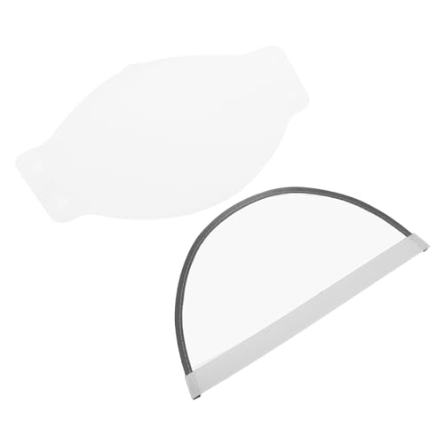 COLLBATH Poncho-regenmantel Gesichtsschutz Und Hutkrempe Abnehmbare Transparente Krempe Für Regenmantel Regenponcho Zubehör Und Langlebig von COLLBATH