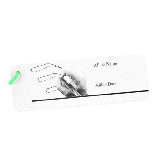 COLLBATH 1 Satz Vorlage für die Augenbrauenführung Schablonen zum Tätowieren von Augenbrauen Augenbrauenschablonen aus Papier brow tool augenbrauen set werkzeug Brauenführungsschablone von COLLBATH