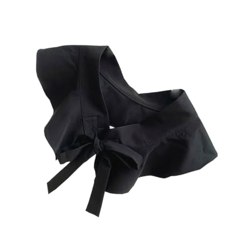 COLLBATH 1stück Falbala Fake Collar Für Frauen Dekorativer Tippet Vielseitiger Falscher Kragen Für Outfit Für Festliche Anlässe Und Täglichen Gebrauch Schwarz Erhältlich von COLLBATH