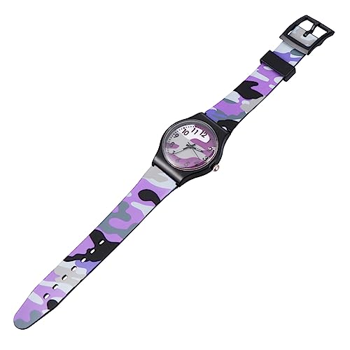 COLLBATH 1 Stück Armbanduhr Cartoon Camouflage Design für Jungen Digitale Uhr Leicht Lesbar für Schule Freizeit Strapazierfähiges Material Geburtstagsfeiern von COLLBATH