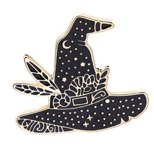 COLLBATH 1 Stück Kreative Hüte Anstecknadel Retro Denim Brosche für Alloy Brustpin Alltagsmode Besondere Anlässe von COLLBATH