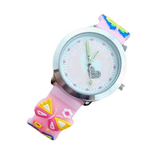 COLLBATH 1 Stück Lovely Watch Uhr für Cartoon Armbanduhr mit Nachtleuchtfunktion Uhr für Zeitlernen Modisches Accessoire von COLLBATH