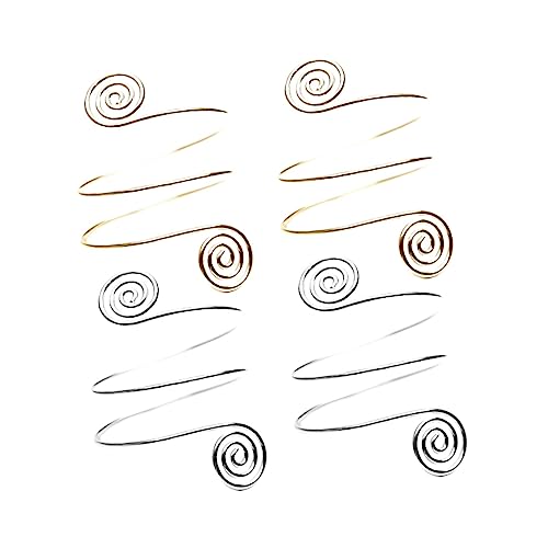 COLLBATH Punk Stil Armreifen Für Frauen Spiral Metal Armlet Gold Extravaganter Arm Schmuck Robustes Und Langlebiges Design Perfektes Accessoire Für Jeden Anlass von COLLBATH