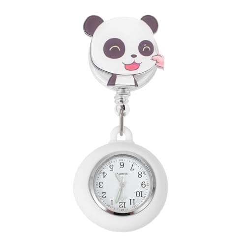 COLLBATH Krankenschwester Taschenuhr mit Clip Digitale Hängende Uhr für Damen Quarz Uhr Legierung Multifunktionale Schwesternuhr Tragbare Pflegeuhr von COLLBATH